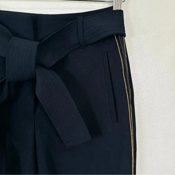 Aritzia Wilfred Womens Size 4 Jallade Cropped High Waisted Crepe Pant - Picture 6 of 16